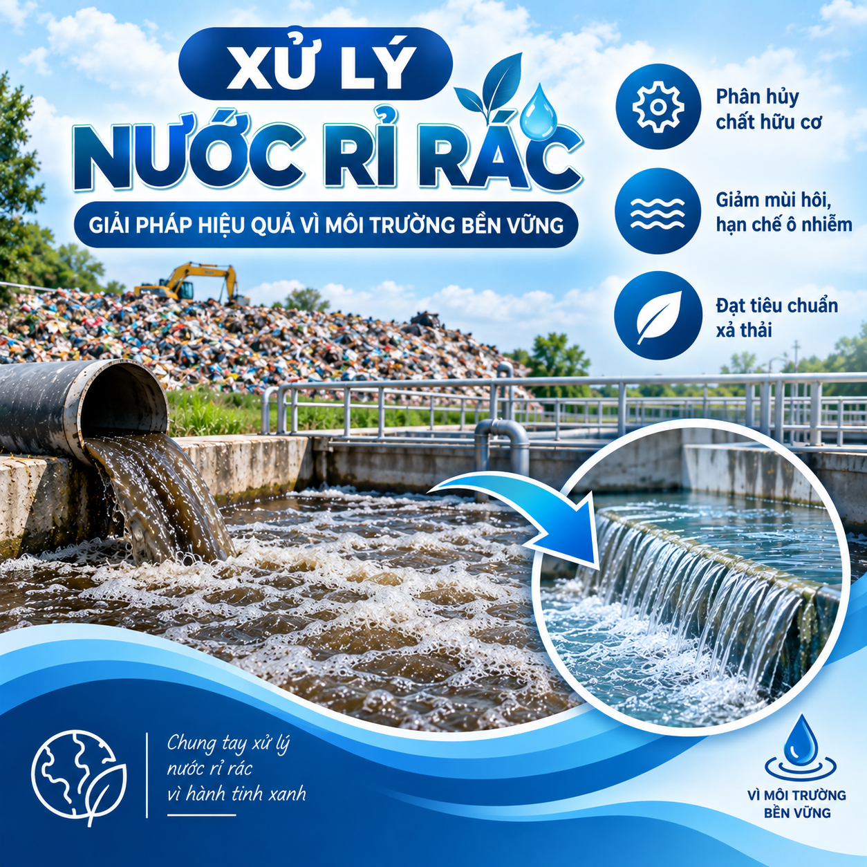 Xử lý nước rỉ rác