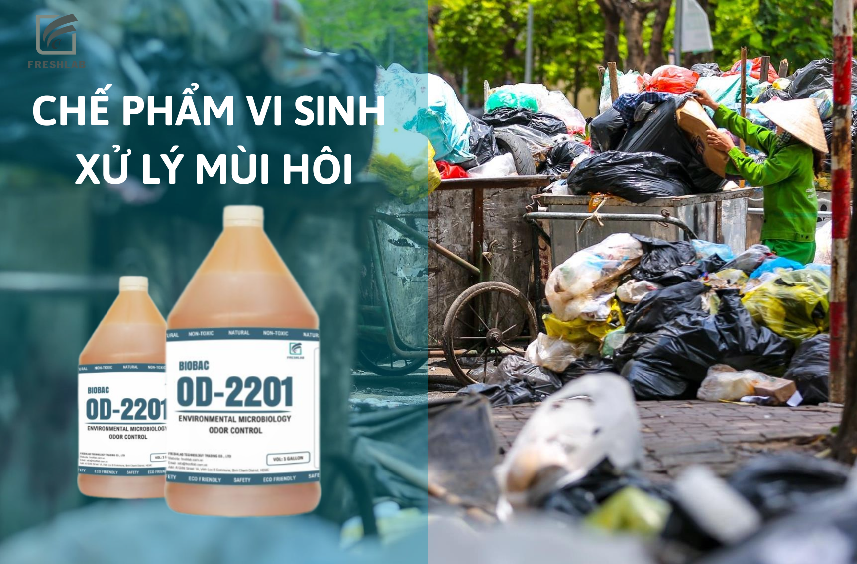 CHẾ PHẨM VI SINH XỬ LÝ MÙI HÔI