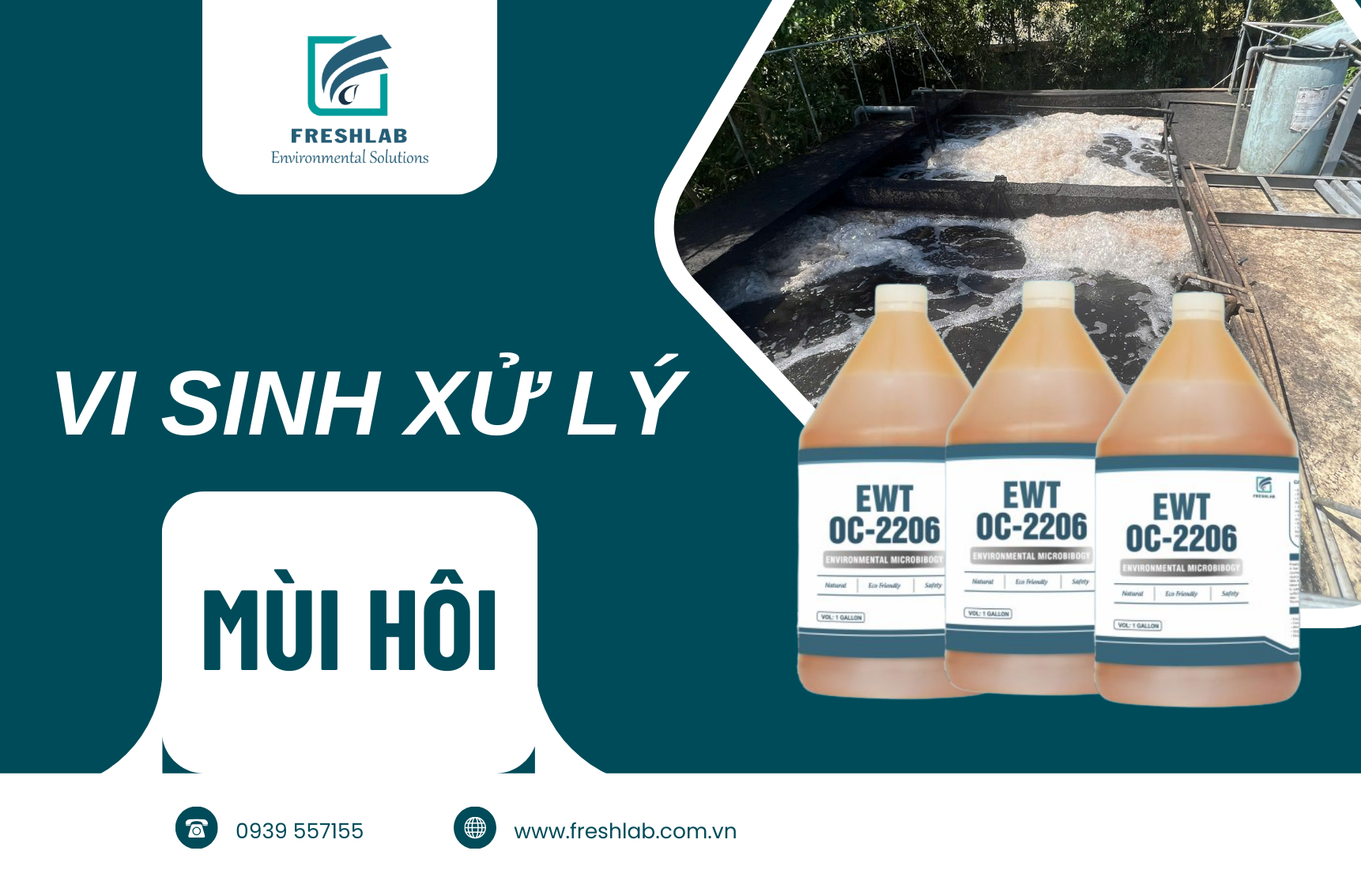 Mùi hôi nước thải - Tìm hiểu và xử lý mùi hôi nước thải