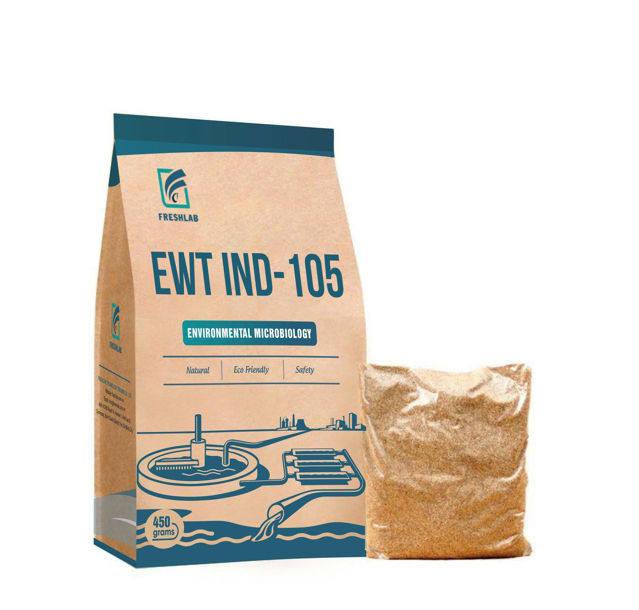 EWT IND-105 - Vi sinh hiếu khí xử lý nước thải