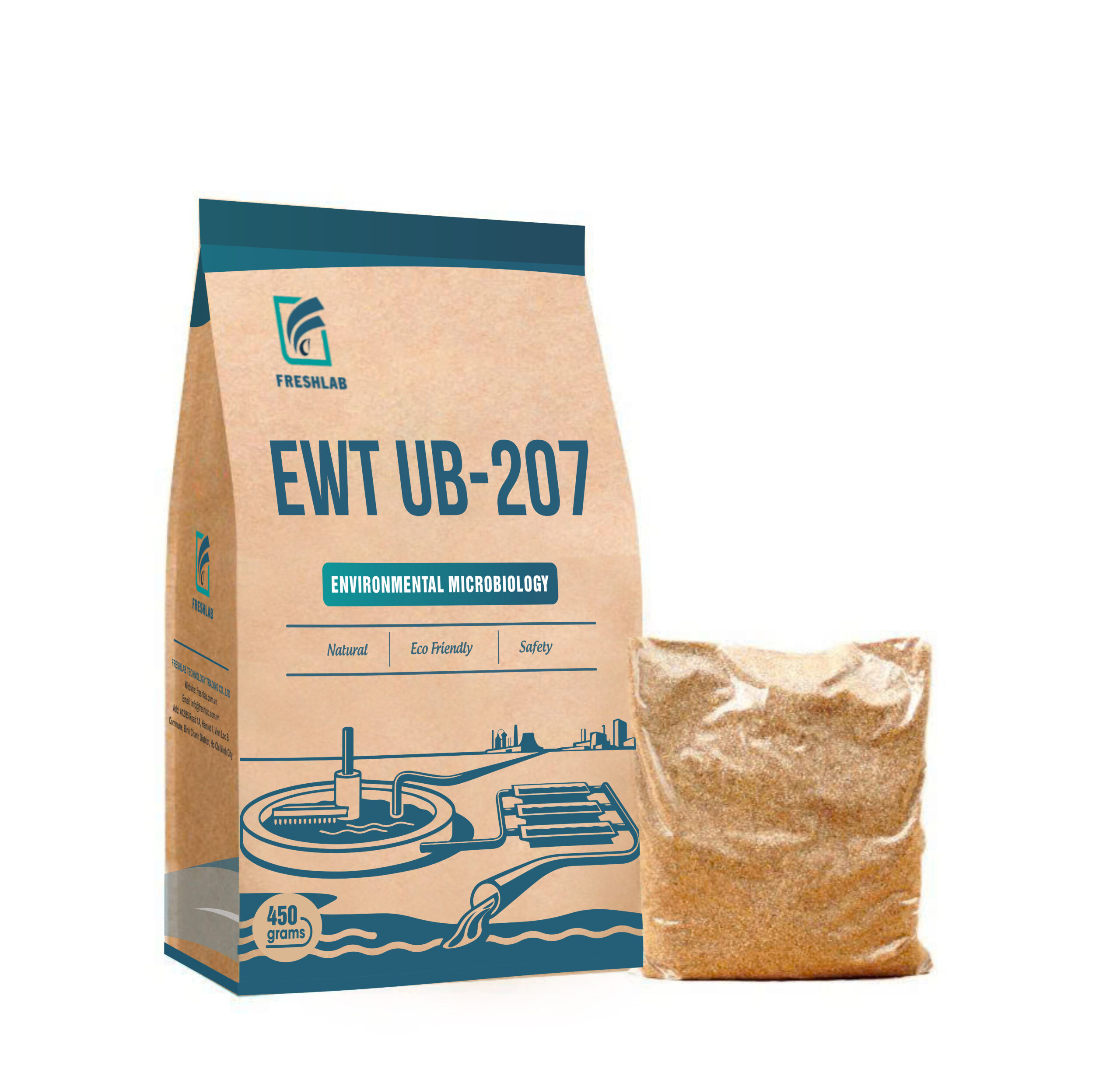 EWT UB-207 - Men vi sinh kỵ khí xử lý nước thải cao su